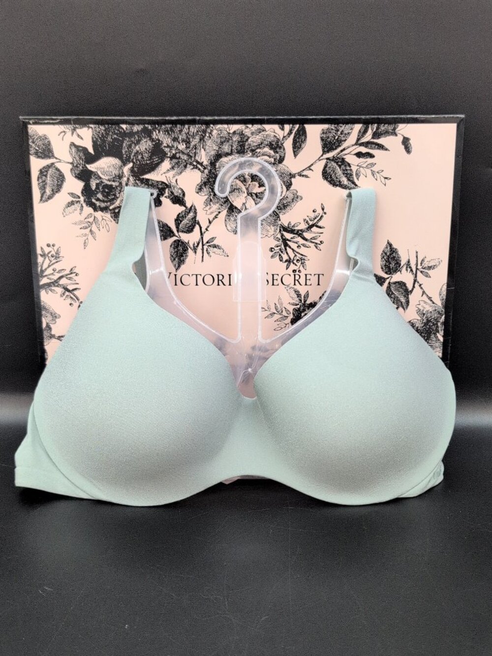 Victoria's Secret PINK Wireless Lightly Lined Push Up Bra XL Green NWT